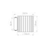 Applique Aluminium Vert Olive G9 1 Aura