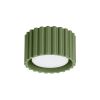 Plafonnier Aluminium Vert Olive Gx53 1 Aura