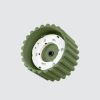 Plafonnier Aluminium Vert Olive Gx53 1 Aura