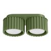 Plafonnier Aluminium Vert Olive Gx53 2 Aura