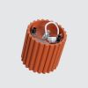 Plafonnier Aluminium Ocre Rouge GU10 1 Aura