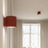 Plafonnier Aluminium Ocre Rouge GU10 2 Aura