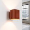 Applique Aluminium Ocre Rouge G9 1 Aura