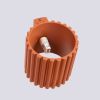 Applique Aluminium Ocre Rouge G9 1 Aura