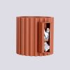 Applique Aluminium Ocre Rouge G9 1 Aura