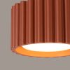 Plafonnier Aluminium Ocre Rouge Gx53 1 Aura