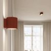 Plafonnier Aluminium Ocre Rouge Gx53 1 Aura