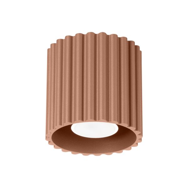 Plafonnier Aluminium Moka GU10 1 Aura