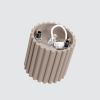 Plafonnier Aluminium Taupe GU10 1 Aura