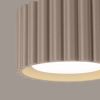 Plafonnier Aluminium Taupe Gx53 1 Aura