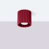Plafonnier Aluminium Bourgogne GU10 1 Aura