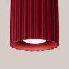 Plafonnier Aluminium Bourgogne GU10 1 Aura