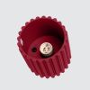 Plafonnier Aluminium Bourgogne GU10 1 Aura