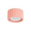 Plafonnier Aluminium Pêche Gx53 1 Aura