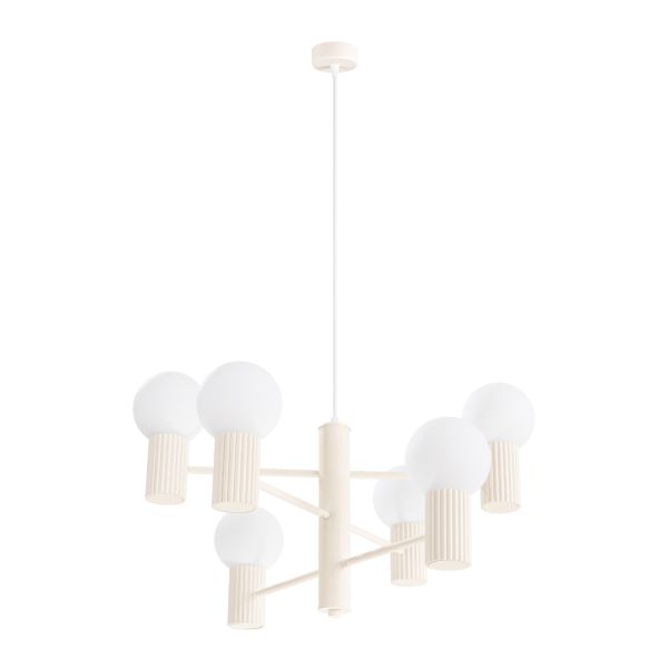 Lustre Aluminium Beige G9 6 Halo