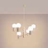 Lustre Aluminium Beige G9 6 Halo