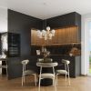 Lustre Aluminium Beige G9 6 Halo