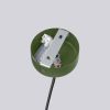Lustre Aluminium Vert Olive G9 6 Halo