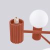Lustre Aluminium Ocre Rouge G9 6 Halo