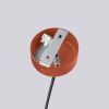 Lustre Aluminium Ocre Rouge G9 6 Halo