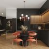 Lustre Aluminium Ocre Rouge G9 6 Halo