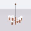 Lustre Aluminium Moka G9 6 Halo