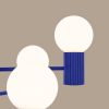 Lustre Aluminium Outremer G9 6 Halo