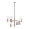 Lustre Aluminium Taupe G9 6 Halo