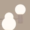 Lustre Aluminium Taupe G9 6 Halo