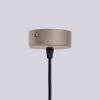 Lustre Aluminium Taupe G9 6 Halo