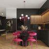 Lustre Aluminium Bourgogne G9 6 Halo