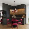 Lustre Aluminium Bourgogne G9 6 Halo