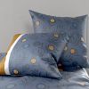 Housse de couette 240x260 cm + 2 taies d'oreiller 63x63 cm Coton Bel Or Housse de couette 240x260 cm + 2 taies d'oreiller 63x63 cm Coton Bel Or