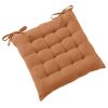 Coussin de chaise 40x40 cm Gaze de Coton Terra Abricot