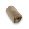 Drap housse 160x200+30 cm Flanelle de Coton Jasmine Ficelle