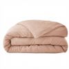 Housse de couette 200x200 cm Lin Rosalie Vieux Rose