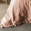 Housse de couette 200x200 cm Lin Rosalie Vieux Rose