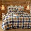 Housse de couette 220x240 cm Flanelle de Coton Madeleine