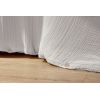 Housse de couette 240x260 cm Gaze de Coton Iris Chantilly