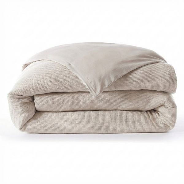 Housse de couette 240x260 cm Coton Paloma Naturel