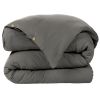 Housse de couette 240x280 cm Gaze de Coton Terra Granit
