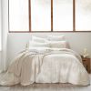 Housse de couette Reversible 240x260 cm Gaze de Coton Vickie Naturel