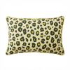Coussin rectangulaire déhoussable 40x60 cm Gaze de Coton Montauk Jaune