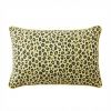 Coussin rectangulaire déhoussable 40x60 cm Gaze de Coton Montauk Jaune