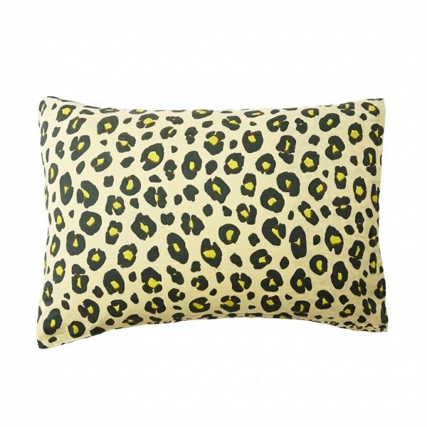 Taie d'oreiller 50x70 cm Gaze de Coton Montauk Jaune