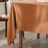 Nappe rectangle 150x250 cm Gaze de Coton Terra Abricot