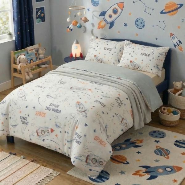 Parure de lit enfant 200x200 cm Coton Stella