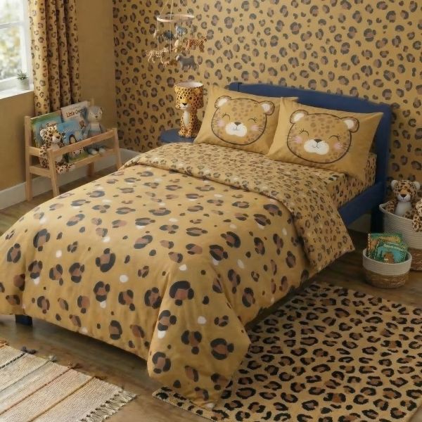 Parure de lit enfant 200x200 cm Coton Lena