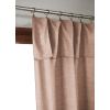 Rideau ajustable 140x270 cm Lyocell Gabrielle Blush