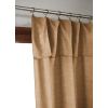 Rideau ajustable 140x270 cm Lyocell Gabrielle Camel